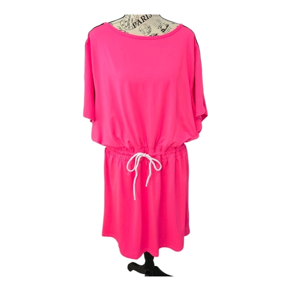 Fila Dresses & Skirts - Fila Pink Dolman Sleeve Sundress Size 1X EUC